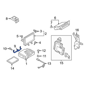 Mazda OE - GPS Navigation System Antenna