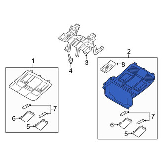 Mazda OE - Upper Overhead Console