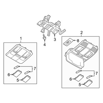 Mazda OE - Overhead Console