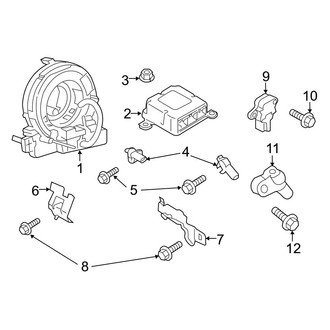 Mazda OE - Restraint Systems - Air Bag Components (Modules & Sensors)
