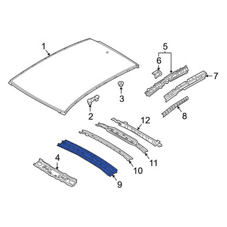 Mazda OE - Front Roof Bow
