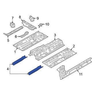 Mazda OE - Floor Pan Reinforcement