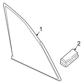 Mazda OE - Quarter Panel - Glass