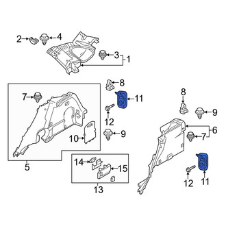Mazda OE - Rear Tie Down Hook