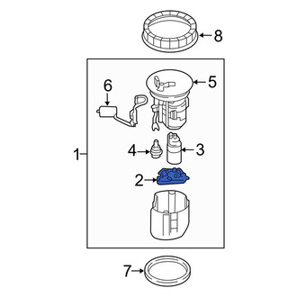Mazda OE - Fuel Pump Hanger