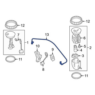 Mazda OE - Fuel Return Line