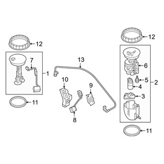 Mazda OE - Fuel System - Fuel Pump (AWD)