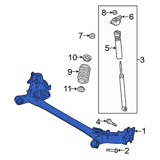 Mazda OE - Rear Suspension Subframe