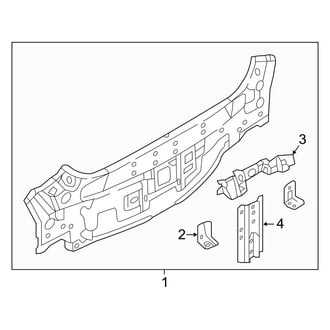 Mazda OE - Rear Body & Floor - Rear Body
