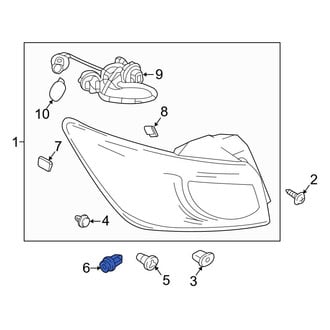 Mazda OE - Tail Light Clip