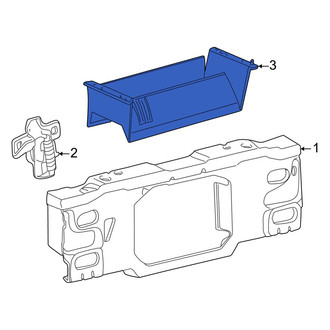 Mazda OE - Front Radiator Support Air Deflector