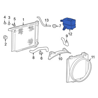 Mazda OE - Engine Coolant Reservoir