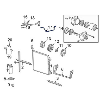 Mazda OE - A/C Refrigerant Liquid Hose