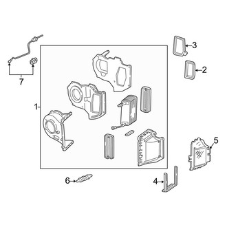 Mazda OE - Air Conditioner & Heater - Evaporator Components