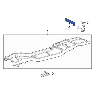 Mazda OE - Rear Tow Hook Bracket