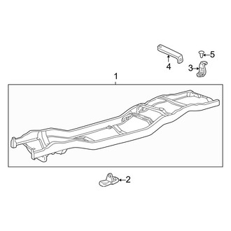 Mazda OE - Frame Components (Regular Cab)