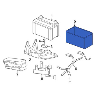 Mazda OE - Battery Cover