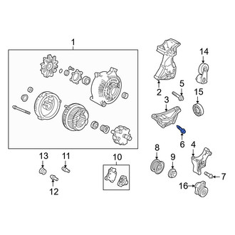 Mazda OE - Alternator Bracket Bolt