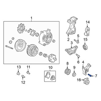 Mazda OE - Alternator Bracket Bolt
