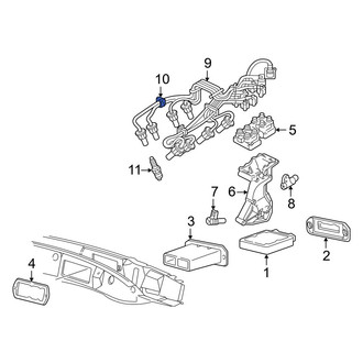 Mazda OE - Spark Plug Wire Holder