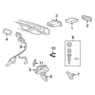 Mazda OE - Spark Plug Wire Holder