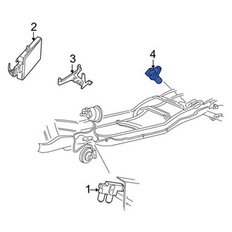 Mazda OE - Front Left ABS Wheel Speed Sensor