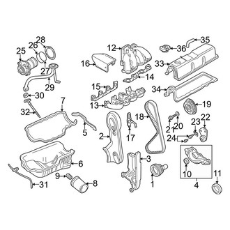 Mazda OE - Engine Parts (Gas)