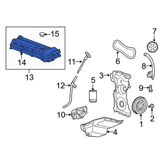 Mazda OE - Engine Valve Cover Gasket