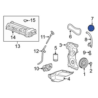 Mazda OE - Engine Timing Camshaft Sprocket