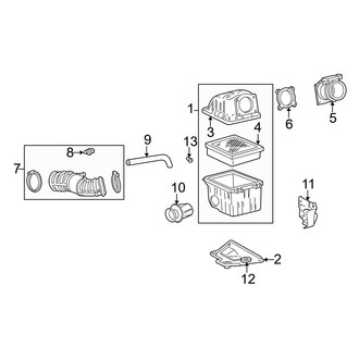 Mazda OE - Engine - Air Intake