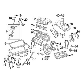 Mazda OE - Engine Oil Filter Housing Cover O-Ring
