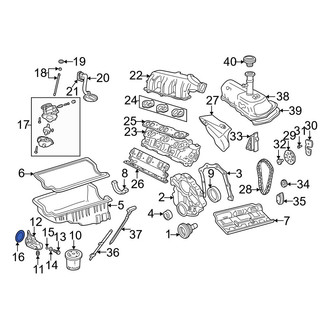 Mazda OE - Engine Oil Filter Housing Cover O-Ring