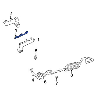 Mazda OE - Exhaust Manifold Gasket