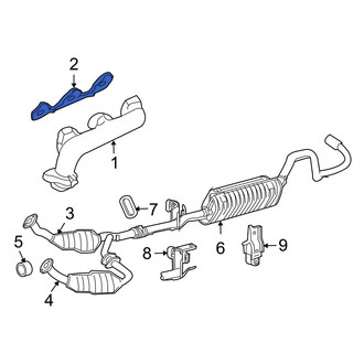 Mazda OE - Exhaust Manifold Gasket