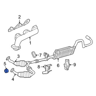 Mazda OE - Rear Catalytic Converter Gasket