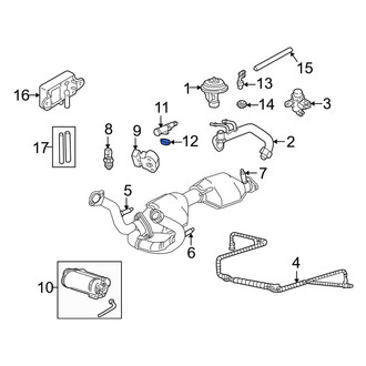 Mazda OE - Fuel Injection Idle Air Control Valve Gasket