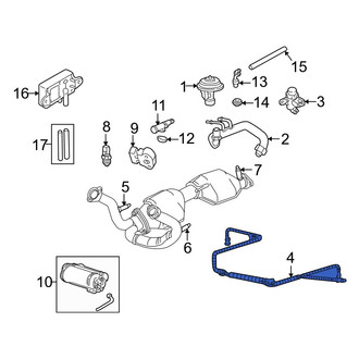 Mazda OE - Vacuum Hose