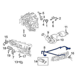 Mazda OE - Vacuum Hose