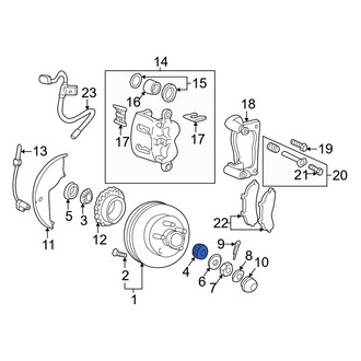 Mazda OE - Front Outer Wheel Bearing
