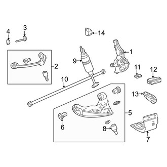 Mazda OE - Front Suspension - Suspension Components (With Torsion Bar Suspension, With Troy Lee Package), (Troy Lee)