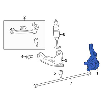 Mazda OE - Front Right Steering Knuckle