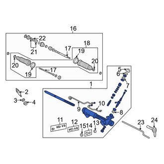 Mazda OE - Rack and Pinion Assembly