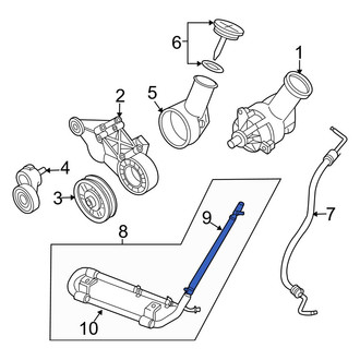 Mazda OE - Power Steering Return Hose