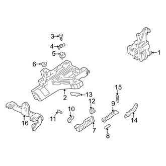 Mazda OE - Steering Column - Upper Components (W/O Tilt Wheel)