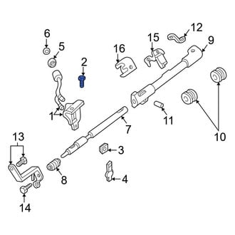 Mazda OE - Automatic Transmission Manual Control Lever Retaining Pin