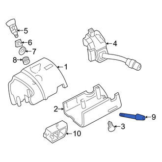 Mazda OE - Left Steering Column Tilt Adjuster