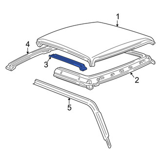 Mazda OE - Roof Panel Reinforcement