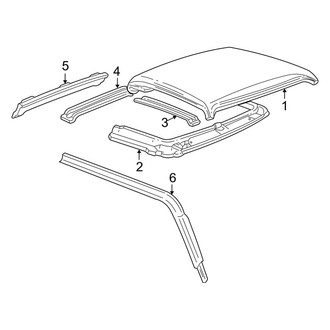 Mazda OE - Cab - Roof & Components