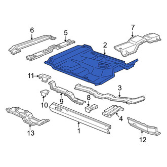 Mazda OE - Front Floor Pan