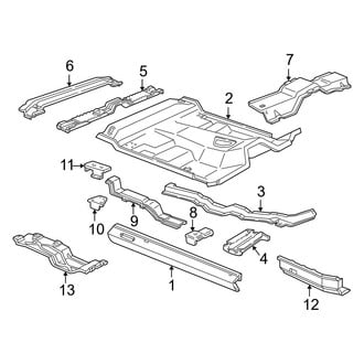 Mazda OE - Cab - Floor